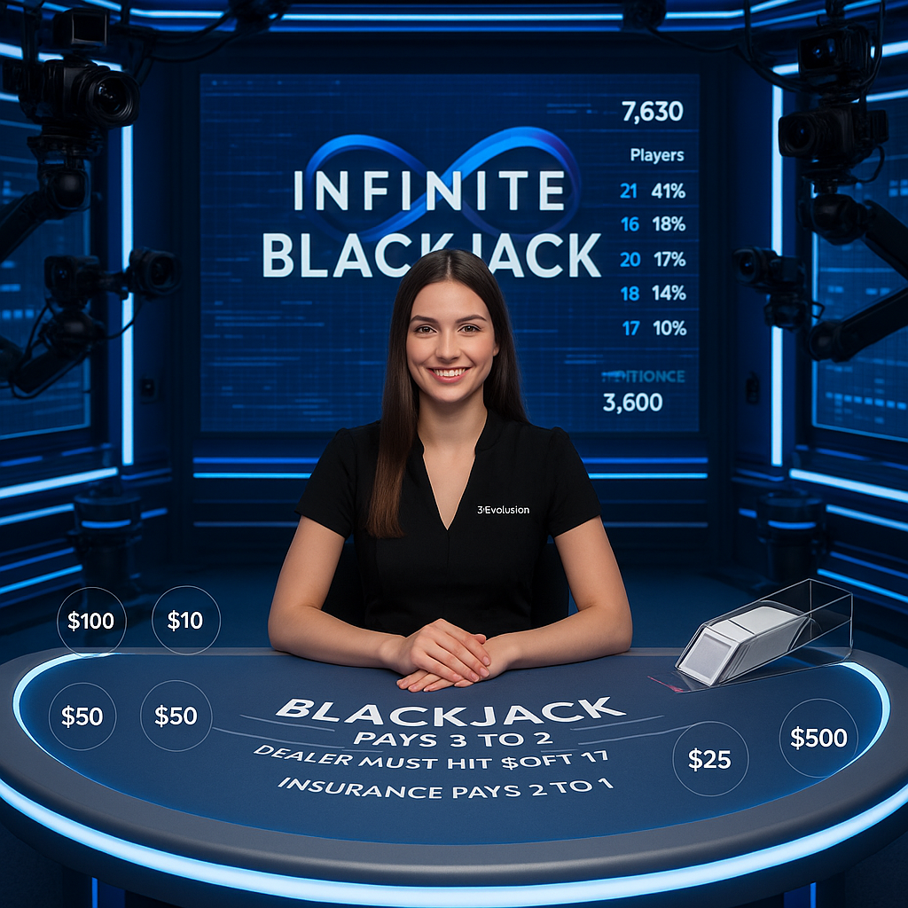 AllySpin - Live Blackjack - Croupiers en Direct