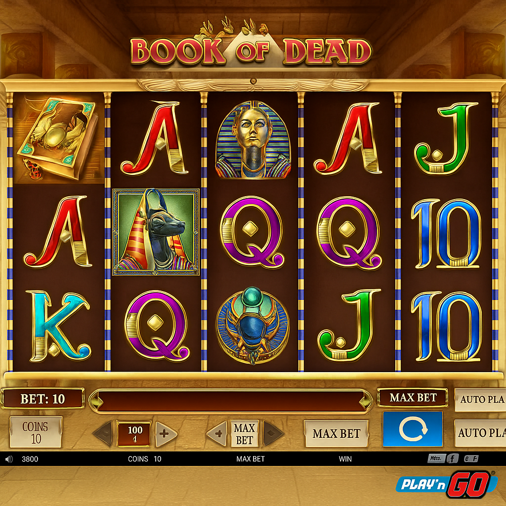 AllySpin - Book of Dead Slot Game - Play Now