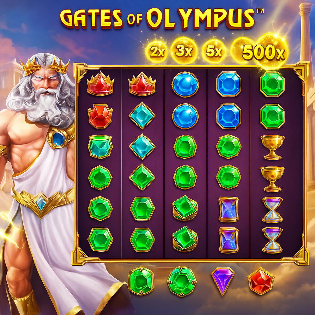 AllySpin - Gates of Olympus Slot - Jeux en Argent Réel