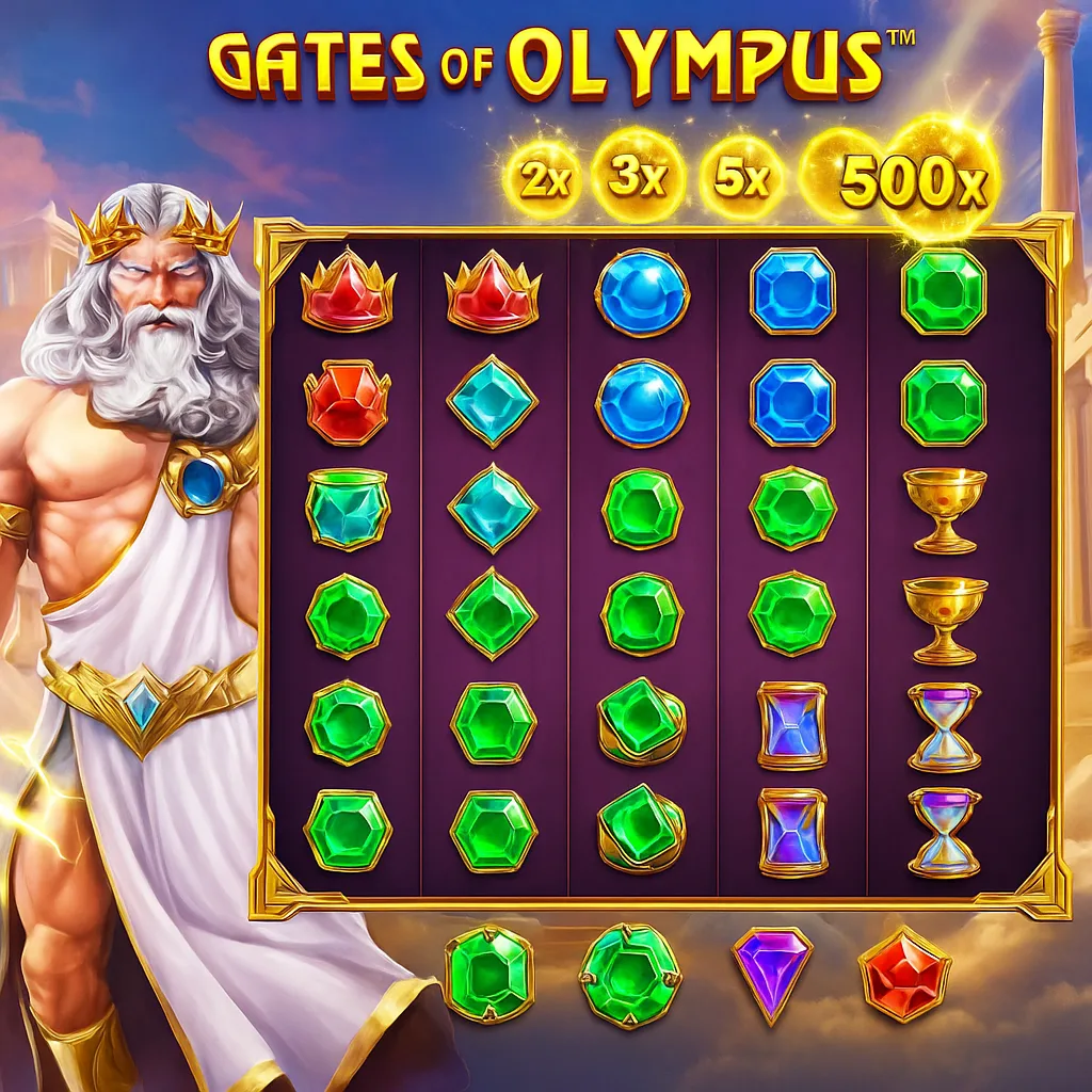 AllySpin - Gates of Olympus Slot - Jeux en Argent Réel