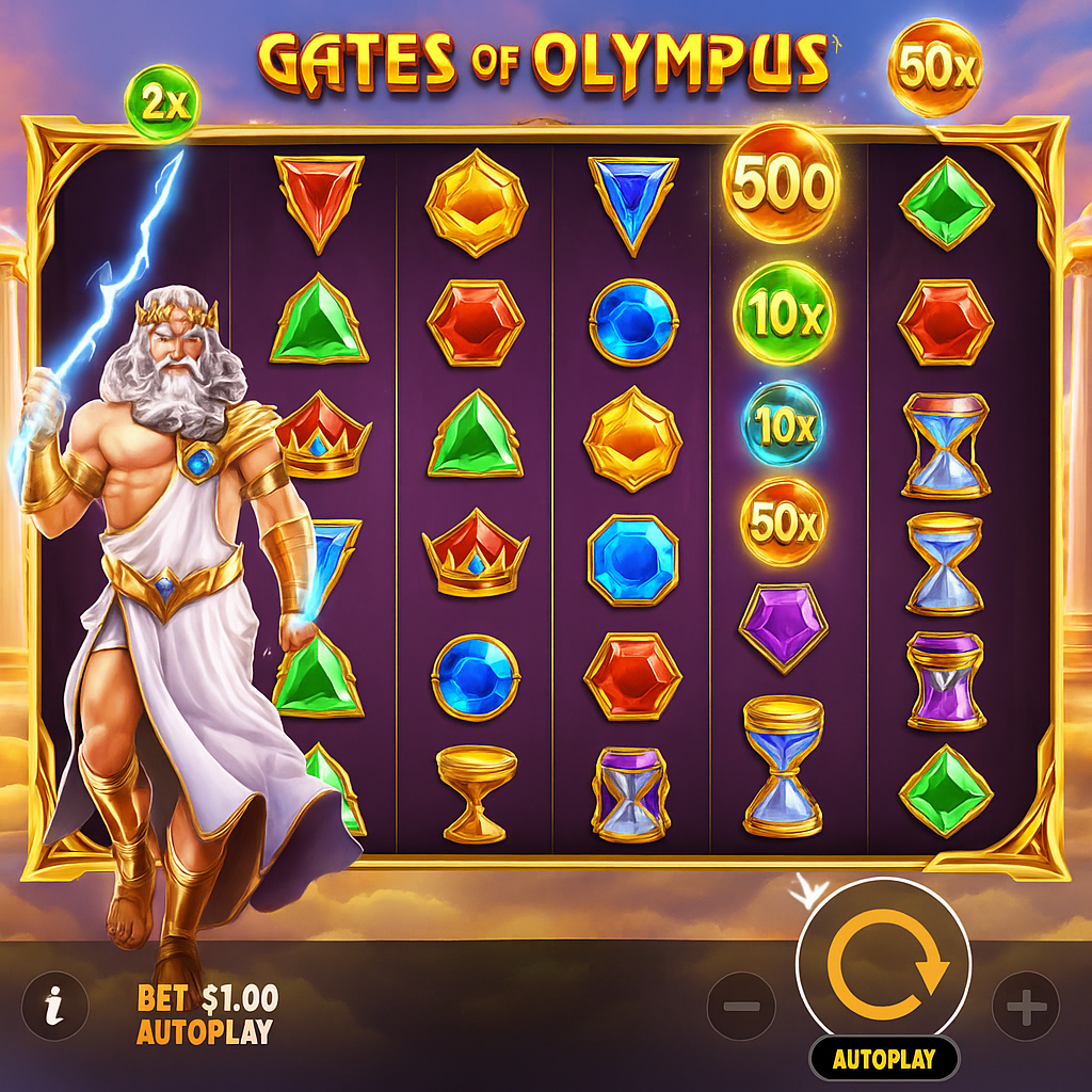 AllySpin - Gates of Olympus Slot Game - Play Now