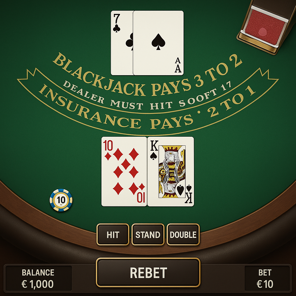 AllySpin - Blackjack - Jeux de Table