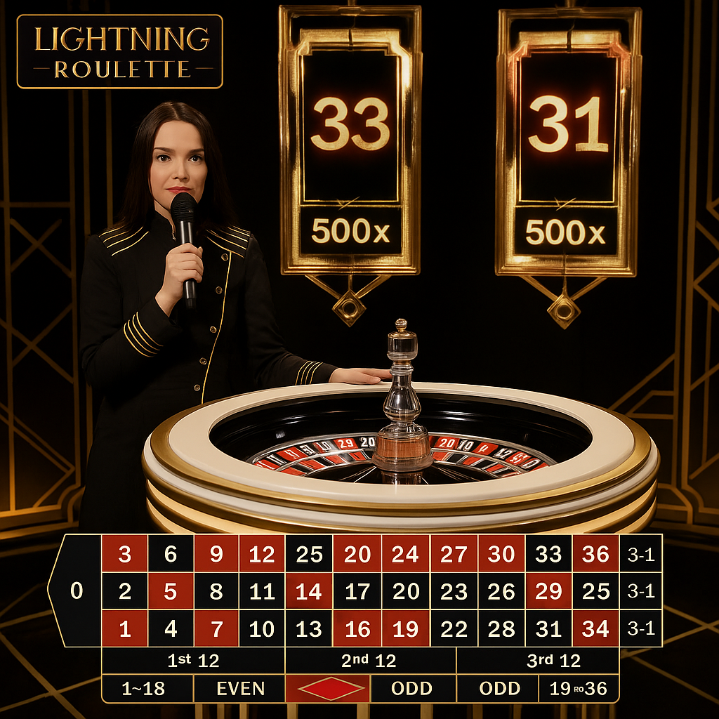 AllySpin - Lightning Roulette Live Casino Game