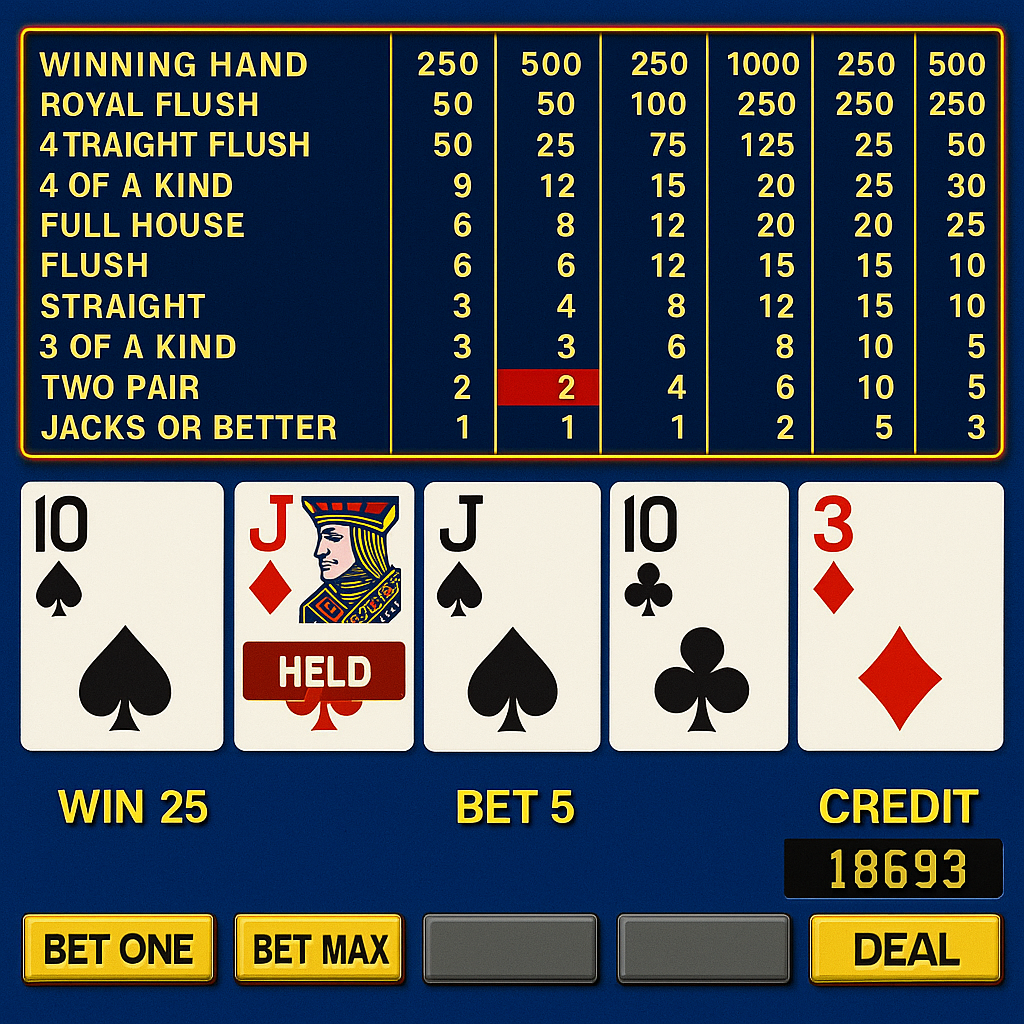 AllySpin - Video Poker Games Collection