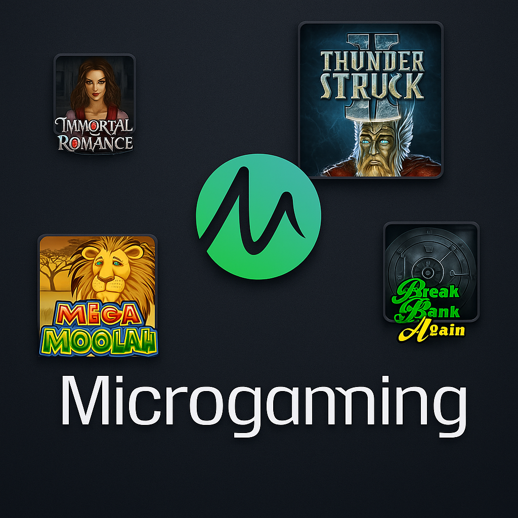 Microgaming - Fournisseur de Jeux Casino